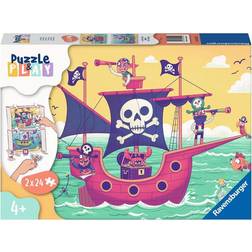 Ravensburger 2 Puzzles Puzzle & Play Pirates