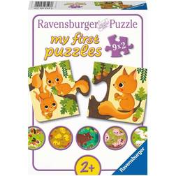 Ravensburger Tiere und Ihre Kinder 9x2 Pcs