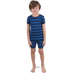 Leveret Toddler Unisex Stripes Short Pajama Set