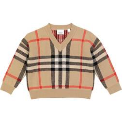 Burberry Denny checked wool-blend sweater Y