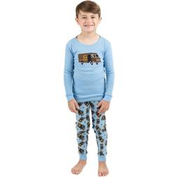 Leveret Kids 2pc. Solid Pajama Set