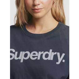 Superdry Core Cotton Logo T-Shirt, Nautical