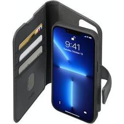 SBS iPhone 13 Max Magnet Wallet cover transparent (På lager i butik)