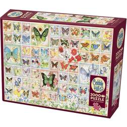 Cobblehill Butterflies & Flowers 2000 Pieces