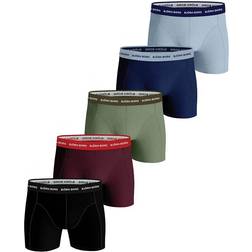 Björn Borg Essential Boxer 5p Multipack - Blå/Hvit/Svart
