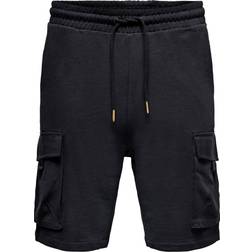 Only & Sons Nicky Sweatshorts, Sort