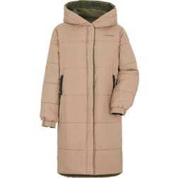 Didriksons Anna Reversible Parka Women, orange/sort 40/42 2022 Parkaer