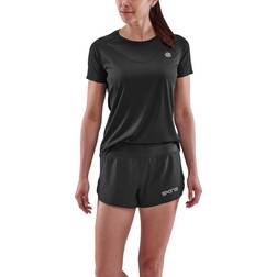 Skins Short Sleeve Top T-Shirt - Schwarz