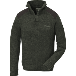 Pinewood Women's Hurricane Sweater - Dark Green Mix