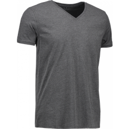 ID CORE T-shirt V-neck Men - Charcoal melange