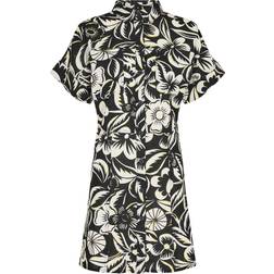 Desigual Short Shirt Dress Dam Midi