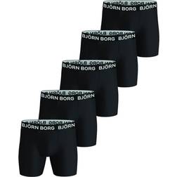 Björn Borg Performance Boxer 5-pack - Black