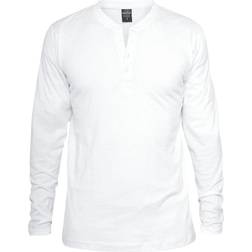 Urban Classics Basic Henley Long-sleeve Shirt