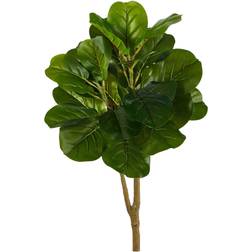 Nearly Natural 2.5' Fiddle Leaf Fig Artificial Tree Unisex Artificial Plant