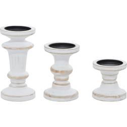 Litton Lane Farmhouse Set, 3 Pieces Unisex Candlestick