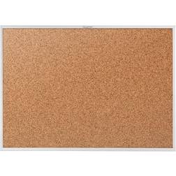 Classic Series Cork Bulletin Board, 36 x 24, Silver Aluminum Frame