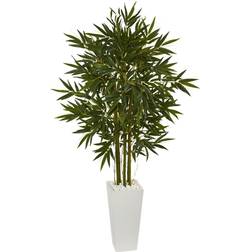 Nearly Natural Bamboo Artificial Tree in Green Artificial Plant