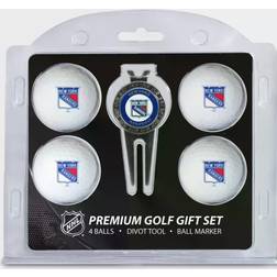 Team Golf New York Rangers 4-Ball Gift Set