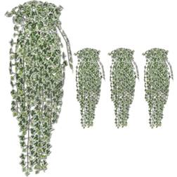 vidaXL kunstige vedbendplanter 4 stk. 90 cm broget Juletræ 210cm