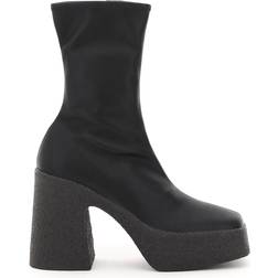 Stella McCartney Skyla Chunky Platform Ankle Boots - Black