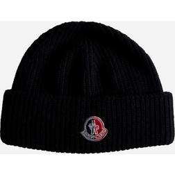 Multi Logo-patch wool beanie PZ