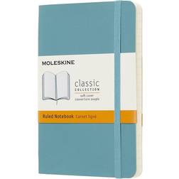 Moleskine Notizbuch Klassik Pocket Softcover Riff Blau, liniert