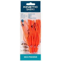 Kinetic Sabiki Octopus #6/0 Red/Glow