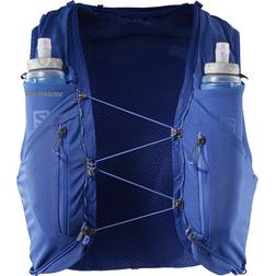 Salomon Adv Skin 12 With Flasks Hydration Vest Blue XL