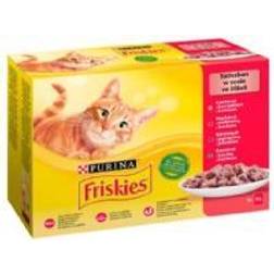 Friskies Mix kød vådt kattefoder