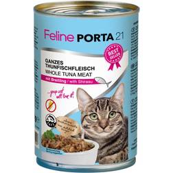 Porta 21 Feline 6 x 90 g - Tonno con Sarde