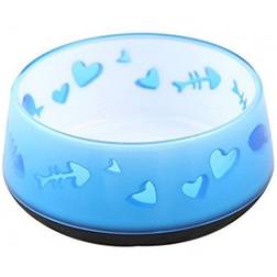 Afp Cat Love Bowl-Blue