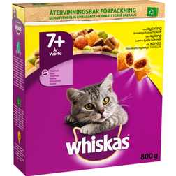 Whiskas Senior Dry Food with Chicken 0.8kg