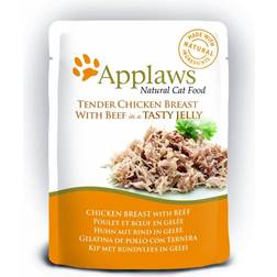 Applaws Pouches Cat Food in Jelly 16 70g Chicken with Beef