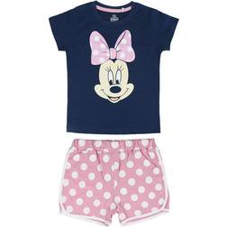 Børnepyjamasser Minnie Mouse 73728 Marineblå