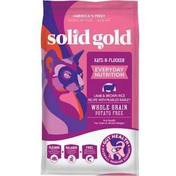 Solid Gold Katz-n-Flocken Lamb & Brown Rice Recipe with Pearled Barley Whole Grain