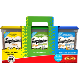 Temptations Cat Treats Variety Pack, 1 Lb, Pack Of 3