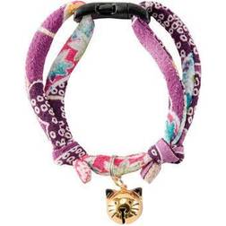 Necoichi Cotton Hanabi Fashion Break-Away Cat Collar