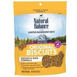 Natural Balance 723633602082 L.I.T. Limited Ingredient Treats Duck & Potato 8oz