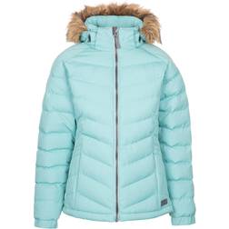 Trespass Nadina Women's Padded Hooded Casual Jacket - Aquarium