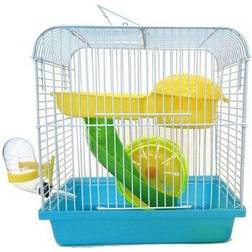 YML H167BL Dwarf Hamster; Mice Cage With Accessories;