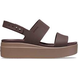 Crocs Brooklyn Low Wedge - Mocha/Mushroom