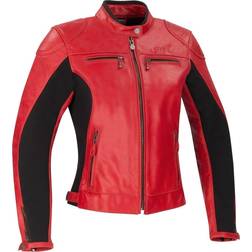 Segura Kroft Veste en cuir de moto pour femme, noir, taille pour Femmes Femme