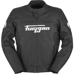 Furygan Houston V3, chaqueta de cuero color: Negro tamaño: