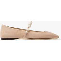 Jimmy Choo Ade Flat Shoes Rosa Donna