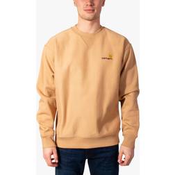 American Script Sweatshirt - Dusty H Brown