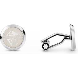 Montblanc Cufflinks 1858 Ice Sea Cufflinks