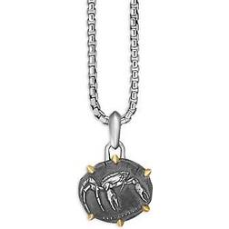 David Yurman Cancer Amulet - Silver/Gold