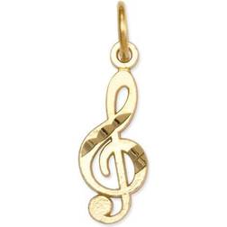 Macy's Treble Clef Charm - Gold