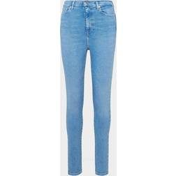 Tommy Jeans Melany Ultra-højtaljede super skinny-jeans mellemvask-Blå Denim