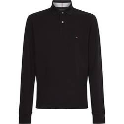 Tommy Hilfiger Polo en coton bio mélangé Taille Noir